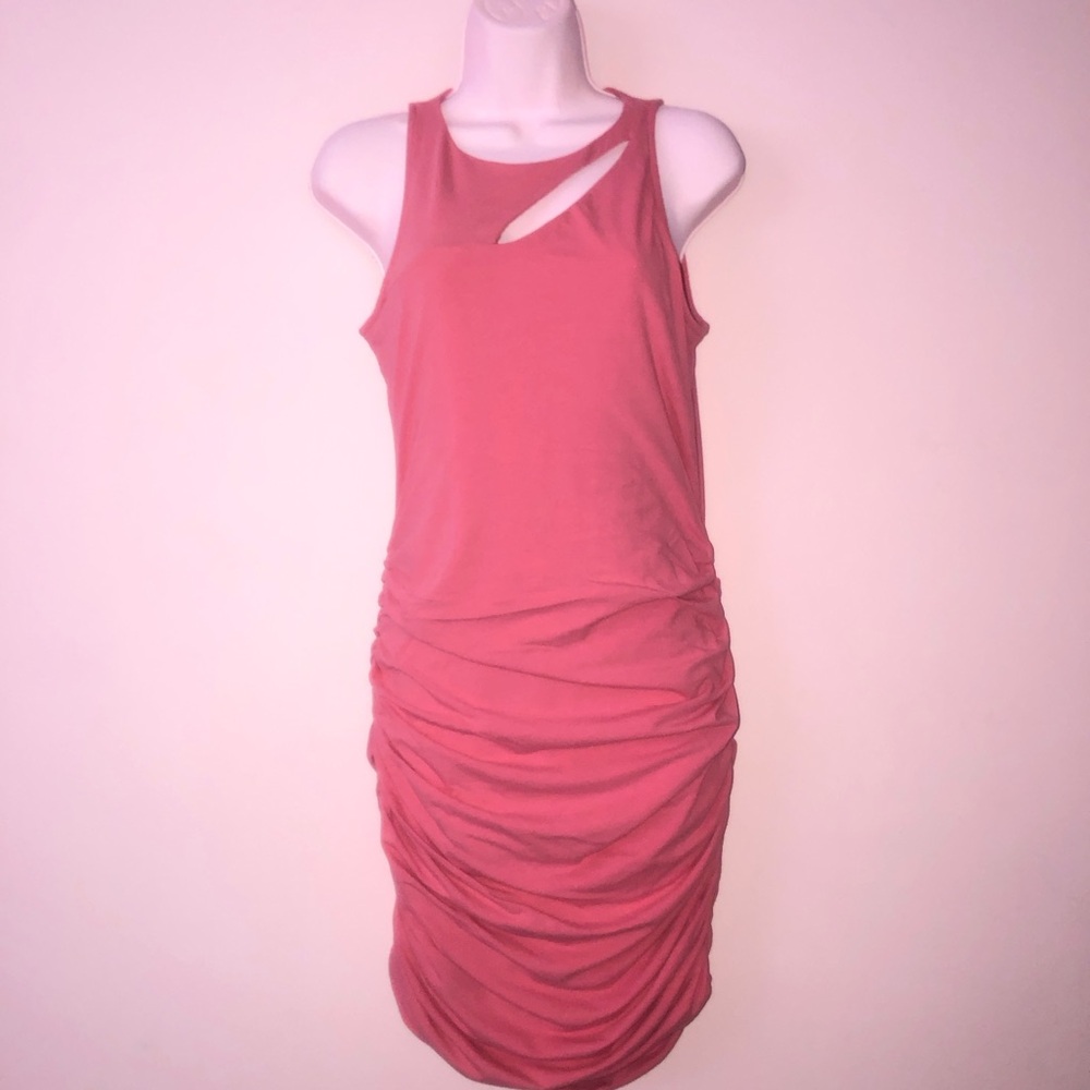 2010s baddie cut out bodycon dress